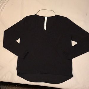 Lululemon Sweater Coverup Sz 8 Black